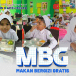Pembagian Perdana Makanan Bergizi Gratis (MBG) di MIN 8 Aceh Besar Disambut Antusias